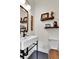 Stylish bathroom featuring modern sink and vanity at 2327 Lowell Blvd, Denver, CO 80211