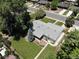 Aerial view of home showcasing well-maintained lawn, landscaping, and surrounding neighborhood at 5502 E Center Ave, Denver, CO 80246