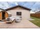 Relaxing backyard with cozy seating, a fire pit, and an outdoor sauna for ultimate relaxation and entertainment at 840 S Pennsylvania St, Denver, CO 80209