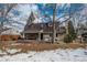 Large backyard with deck and patio area, great for entertaining at 6941 S Poplar Way, Centennial, CO 80112