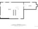 Basement floor plan displays the dimensions for the basement and storage areas at 8510 Independence Way, Arvada, CO 80005