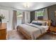 Primary bedroom offers lots of light and modern finishes at 3030 Alkire St, Golden, CO 80401