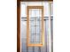 Window featuring decorative stained glass at 3147 Vallejo St, Denver, CO 80211