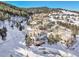 Luxury townhome in a snow covered mountain community at 796 Chimney Creek Dr # B, Golden, CO 80401