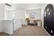 Upstairs landing with built-in desk and drawers, perfect for a home office at 10224 Worchester St, Commerce City, CO 80022