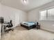 Bedroom with carpeted floors and a neutral color scheme at 917 White Leaf Cir, Castle Rock, CO 80108