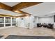 View of a lobby area with tile flooring, large windows, and comfortable seating arrangement at 107 N Harris St # 102, Breckenridge, CO 80424