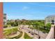 Scenic city views from a high-rise vantage point, featuring lush greenery at 3131 E Alameda Ave # 704, Denver, CO 80209