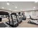Well-equipped fitness center with treadmills, elliptical machines, and various exercise equipment at 3131 E Alameda Ave # 704, Denver, CO 80209
