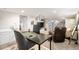 Finished basement with a work space, neutral colors and plenty of room at 2026 S Lincoln St, Denver, CO 80210