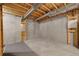 Unfinished basement showcasing utilities, and concrete floors and walls awaiting your personal touch at 4357 W 118Th Pl, Westminster, CO 80031