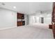 Spacious finished basement with carpet, wet bar and multiple closets at 10000 E Yale Ave # 41, Denver, CO 80231