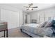 Bedroom with carpet, closet doors, and natural light at 10000 E Yale Ave # 41, Denver, CO 80231