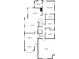 This floor plan shows the layout of the home's rooms and dimensions at 18477 E Amherst Dr, Aurora, CO 80013