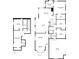 This floor plan shows the layout of the home's rooms and dimensions at 18477 E Amherst Dr, Aurora, CO 80013