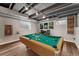 Basement rec room featuring a pool table and recessed lighting at 13849 W 66Th Dr, Arvada, CO 80004