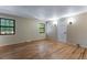 Bedroom with hardwood floors, recessed lighting, and bright windows with nice views at 10851 E Iliff Pl, Aurora, CO 80014
