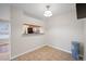 Dining area featuring tiled floors and a view to the kitchen at 23465 E Platte Dr # B, Aurora, CO 80016