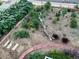 Lush garden with diverse plantings, brick borders, and decorative wooden elements at 4332 Bruce Randolph Ave, Denver, CO 80207