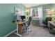 Bedroom with a desk, large window, and office setup that provides ample natural light at 1277 W 135Th Pl, Broomfield, CO 80234