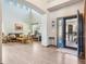 Inviting living room with high ceilings, ample natural light and an open layout at 8131 S Coolidge Way, Aurora, CO 80016