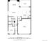 First floor plan shows a large kitchen, dining area, living room, office, and a garage at 13353 Amber Sky St, Parker, CO 80134