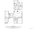 A multi-floor plan showing basement, first floor, and second floor layouts at 13353 Amber Sky St, Parker, CO 80134