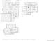 Complete home floorplans showing basement, first and second floors, highlighting layout and square footage at 8216 S Krameria Way, Centennial, CO 80112