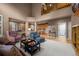 Spacious living room showcases an open layout with hardwood floors and neutral tones at 10524 Serengeti Dr, Lone Tree, CO 80124