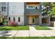 Contemporary home with modern architectural details and landscaped front yard at 2830 W 32Nd Ave, Denver, CO 80211