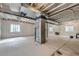 Unfinished basement offering ample space and potential for customization and storage at 17402 W 93Rd Pl, Arvada, CO 80007