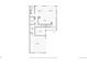 Detailed floor plan showing the layout of the first floor, including the kitchen, living room, and garage at 17402 W 93Rd Pl, Arvada, CO 80007