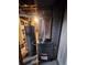 Goodman furnace and water heater in basement utility area at 12116 W Texas Dr, Lakewood, CO 80228
