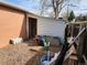 Backyard shed providing storage space for tools and gardening supplies at 12116 W Texas Dr, Lakewood, CO 80228