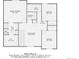 Detailed floor plan showcasing the layout of the second floor of the residence at 5256 Trails Edge Ln, Castle Rock, CO 80104