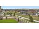 Residential community featuring well-maintained homes, landscaping, and walking paths at 5256 Trails Edge Ln, Castle Rock, CO 80104