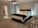 Spacious bedroom features a ceiling fan and crib, providing a cozy and Gathering-friendly space at 12901 Crane River Dr, Longmont, CO 80504