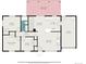 Detailed floor plan showing layout of first floor, including kitchen, living room, and bedrooms at 2280 Sherrelwood Dr, Denver, CO 80221