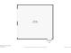 Floor plan of the detached garage with detailed dimensions at 3383 S Ogden St, Englewood, CO 80113