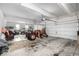 Spacious garage with room for vehicles and additional storage at 42280 Kingsmill Cir, Elizabeth, CO 80107