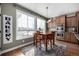 Bright kitchen with an island and stainless steel appliances at 42280 Kingsmill Cir, Elizabeth, CO 80107