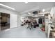 Finished basement workshop with various tools and workspace at 42280 Kingsmill Cir, Elizabeth, CO 80107