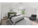 Bright bedroom with vaulted ceilings, plush carpet, and a sunlit window create a comfortable retreat at 248 Summit Trl, Broomfield, CO 80020