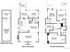 Detailed floor plan showcasing the layout of this home's multiple levels and spacious room dimensions at 368 S Humboldt St, Denver, CO 80209