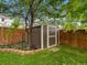 Well-maintained shed in the backyard, perfect for storage and hobbies at 23222 E Orchard Pl, Aurora, CO 80015