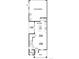Detailed first floor layout showing the kitchen, living room, dining area, and 2-car garage in this Gathering-friendly home at 24501 E 41St Ave, Aurora, CO 80019