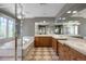 Elegant bathroom featuring a soaking tub, glass shower, and dual vanities at 722 Evening Star Dr, Castle Rock, CO 80108