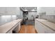 Home gym features modern equipment, rubber flooring, mirrored walls, and storage for a complete workout space at 722 Evening Star Dr, Castle Rock, CO 80108