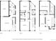 Floor plans featuring levels 1, 2 and 3 and home layout at 2253 Kipling St, Lakewood, CO 80215