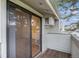 Patio with sliding door access at 10150 E Virginia Ave # 7-304, Denver, CO 80247